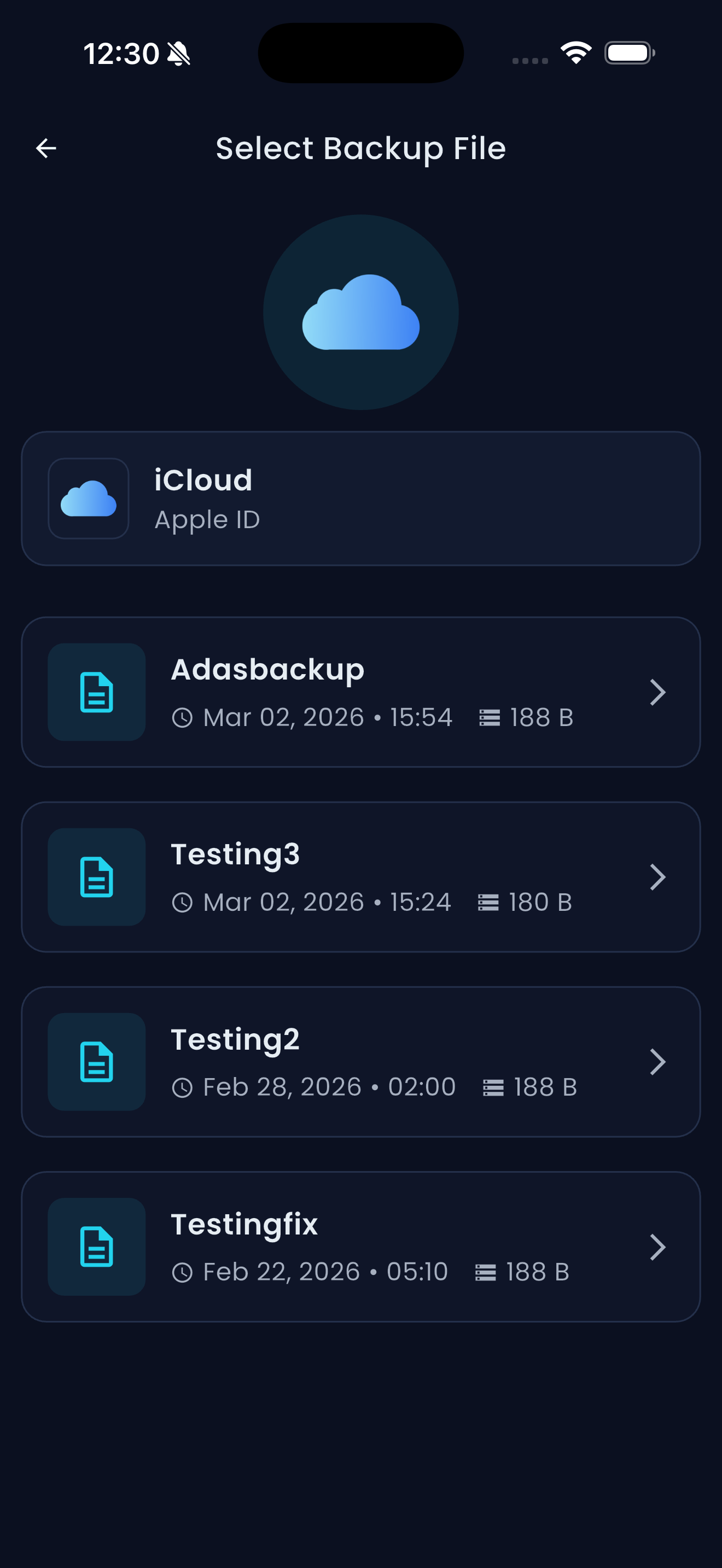 PTERI Wallet Screen 19
